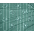 thumbnail image 4 of oneOone Polyester Lycra Fabric Dot & Stripe Block Printed Fabric 1 Yard 56 Inch Wide, 4 of 4