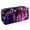 Multicolor 3, variant on MUOOUM Pencil Case, Purple Galaxy Tiger Head Large Capacity Pencil Pouch Stationery Pen Bag