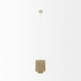 thumbnail image 2 of Natural Cane Cylindrical Hanging Pendant Light, 2 of 5