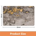 thumbnail image 4 of Durable & Stylish 20x32 inch Modern Abstract Gray Bathroom Runner Rug - Soft, Washable, Non-Slip, Low Pile Carpet for Laundry Room, Entryway, Kitchen, Hallway, Doorway, and Bedroom, 4 of 5