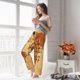 thumbnail image 5 of Fotbe Not All Those Who Wander Are Lost2 Pantalones de Pijama para Mujer, Pantalones de Dormir, Pantalones Pj con Cordón y Bolsillos-Large, 5 of 6