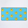 thumbnail image 1 of NUEVA alfombrilla de escritorio con diseño de patito de goma y fondo azul, 1 of 1