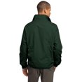thumbnail image 3 of Sport-Tek JST70 Mens Full-Zip Wind Jacket, Forest Green - 3XL, 3 of 3