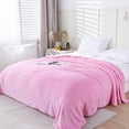 thumbnail image 1 of Super Soft Warm Solid Warm Fleece Blanket Throw Rug Sofa Bedding, 1 of 6