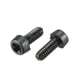 thumbnail image 1 of Tornillos de cabeza plana Phillips de plástico M2 x 5mm color negro 100 PCS, 1 of 2