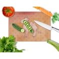 thumbnail image 2 of Polkadot Camel Watercolor Glass Cutting Board Large, 2 of 2