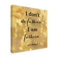 thumbnail image 2 of Trademark Fine Art 'Fashion Quotes III' Canvas Art by Sue Schlabach, 2 of 3