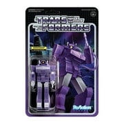 Transformers Wave 2 Shockwave Reaction Figure Decepticon Retro Purple Super7