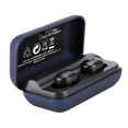 thumbnail image 3 of T1 Pro 2600mAh High Capacity Charging Bin Wireless Bluetooth Headset HiFi Frosted Blue, 3 of 8