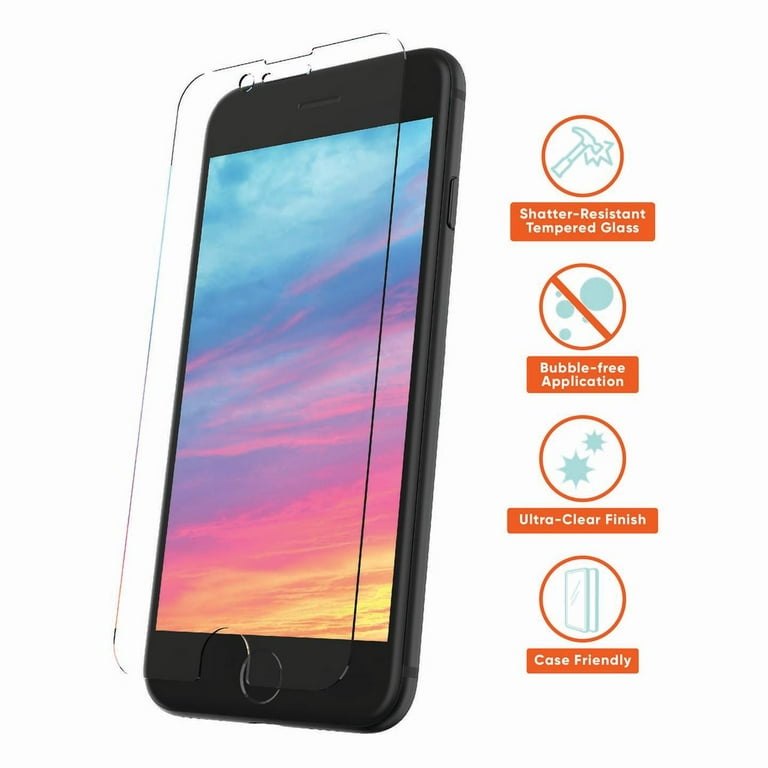 onn. Glass Screen Protector for iPhone 12 / iPhone 12 Pro
