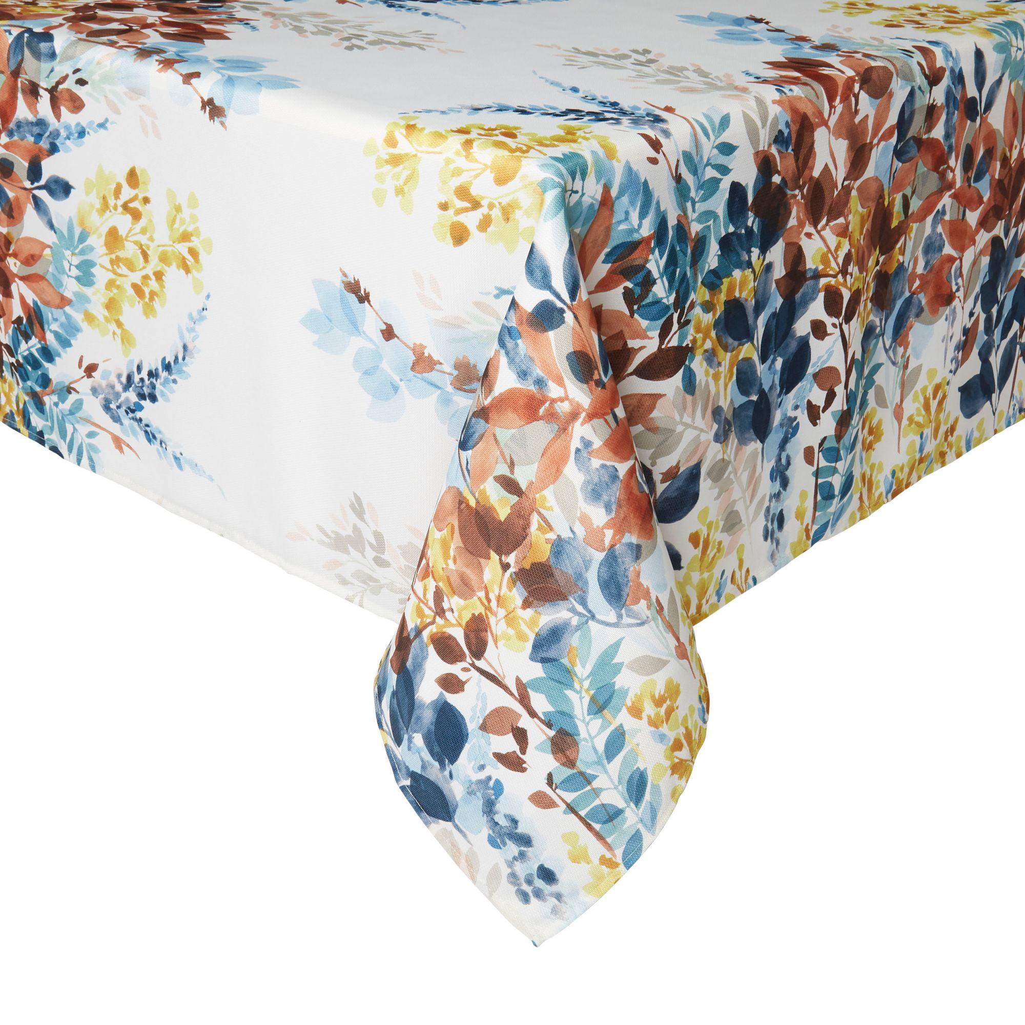 Mainstays Blooming Tablecloth, 60"W x 84"L, Available in Multiple Sizes