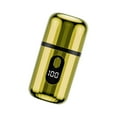 thumbnail image 4 of Electric Shaver Dry and Wet Dual Use Pocket Size Facial Beard Trimmer for Car Gold, 4 of 9