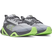 Under Armour Men's Charged Commit Trainer 5, (011) Mod Gray/Castlerock/Lumos Lime, 10, US