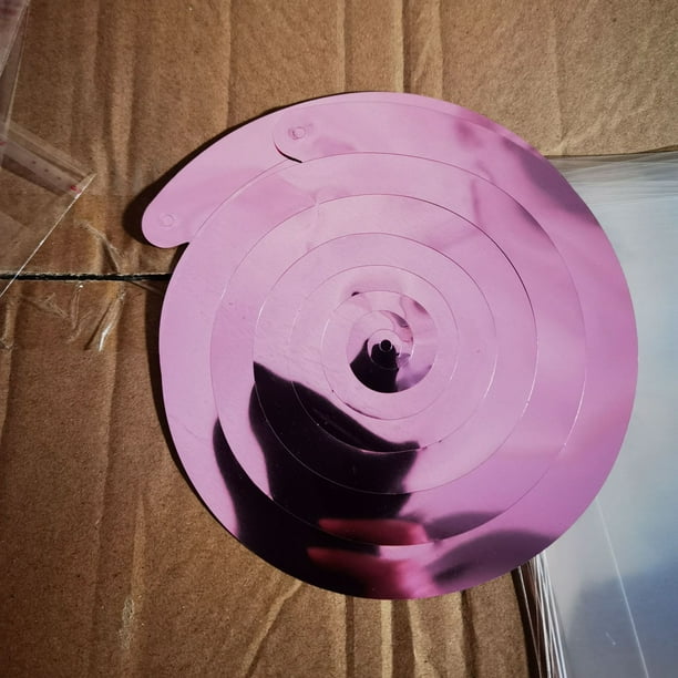 Paquete de 6 adornos en espiral de 70 cm, adornos en espiral de PVC, decoración de fiesta de cumpleaños, boda, lentejuelas