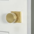 thumbnail image 4 of Viaggio Qadmlnclo_Dd Motivo Solid Brass Non-Turning Two-Sided Dummy Door Knob Set - Nickel, 4 of 7