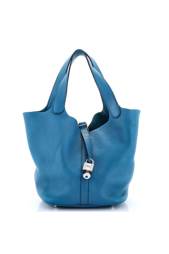Pre-Owned Picotin Lock Bag Clemence MM By Rebag