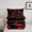 Black Bright Red, variant on Homewish Gothic Halloween Bat Full Size Comforter Sets,Purple Silhouette Print Bedding Comforter Set,Black Violet,Black Reversible,3-Piece,1 Comforter and 2 Pillowcases