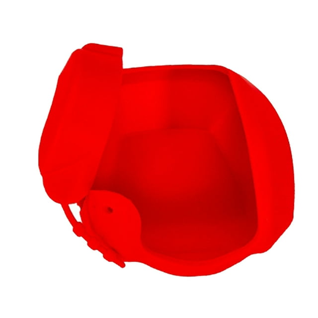 Cubierta de rueda de caña de Pescar Sonducket protectora de silicona Color Rojo Lado izquierdo