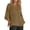 Khaki, variant on Oversized T Shirts for Women Summer Casual Cotton Linen Lightweight Short Sleeve Square Neck Plain Beach Tshirts