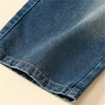 thumbnail image 6 of Ruyang Little Girls Aesthetic Baggy Ripped Jeans Star Straight Wide Leg Denim Pants Kids Y2K Cute Fashion Flare Trousers, 6 of 9