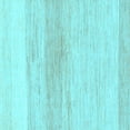 thumbnail image 1 of Ahgly Company Indoor Square Solid Light Blue Modern Area Rugs, 8' Square, 1 of 4
