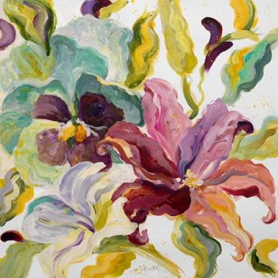 Lyrical Garden I Canvas Art - Lanie Loreth ()