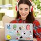 thumbnail image 5 of Stickers for Water Bottles, 200 Pcs/Pack Cute Vinyl Waterproof Laptop Skateboard Stickers Aesthetic Computer Hydroflask Phone Stickers for Kids Teens, 5 of 5