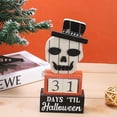 thumbnail image 3 of Halloween Decorations New Halloween Calendar Countdown Skull Head Pumpkin Artifact Display Halloween Decorations Outdoor Halloween Decorations Indoor, 3 of 5