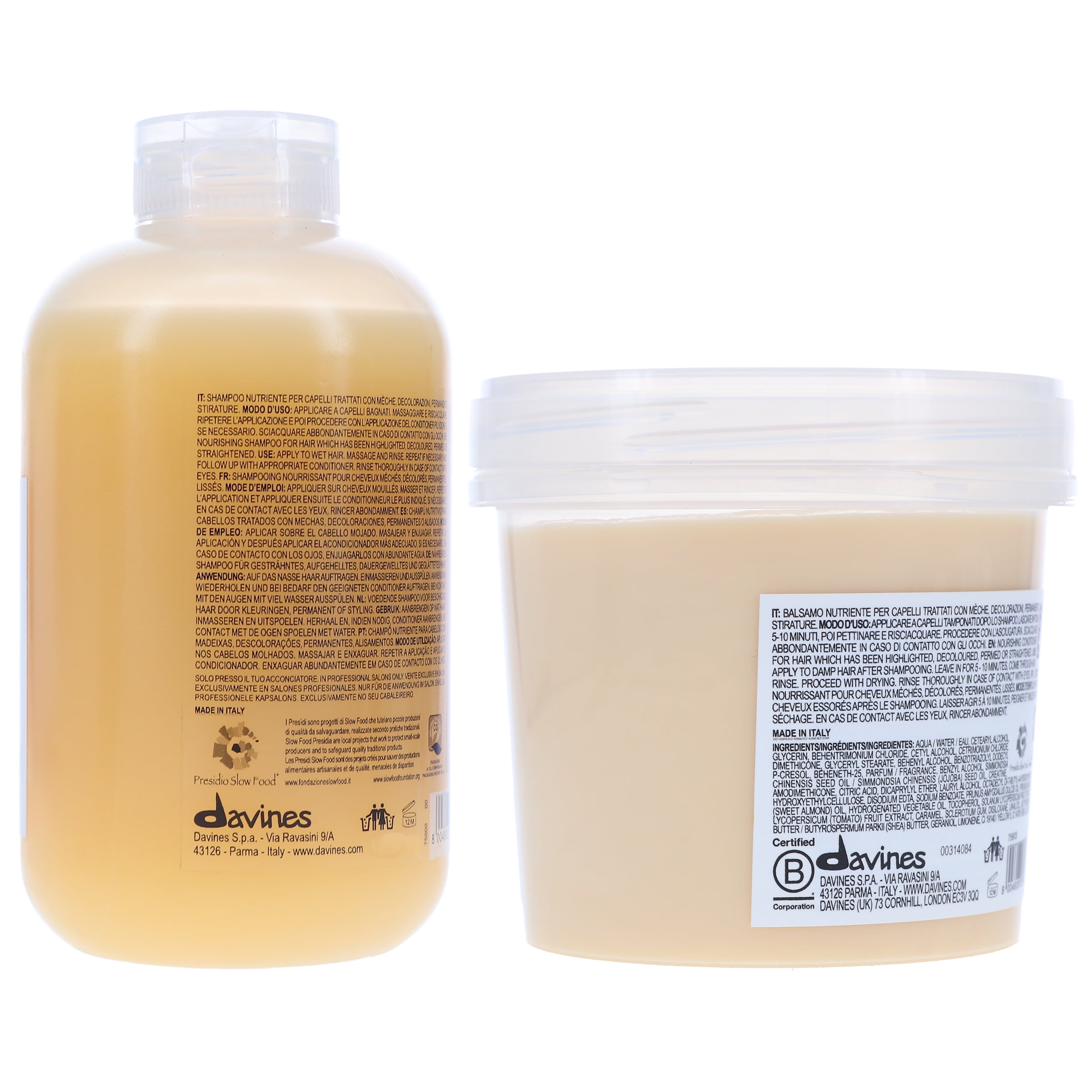 【きれいめファッション51選】上品さと清潔感をキープし Davines NOUNOU Nourishing Shampoo 8.45 oz & Conditioner 8.82 シャンプー