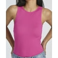 thumbnail image 4 of 3 Pack: Women’s Ribbed Sleeveless Bodysuit Racerback Halter High Neck Tank Tops Sexy Outfit, 4 of 6