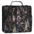 thumbnail image 5 of FORMRS Zipper Binder with Shoulder Strap 2-inch Ring 500 Sheet Capacity File Bag, Dark Flowers Pattern, 5 of 5