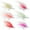 6pcs Flash Candy Streamer Egg Flies, variant on Bassdash Fly Fishing Wet Flies Streamers Nuke Eggs for Trout Steelhead Salmon Fishing, Fly Lure Kit with Box