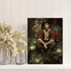 thumbnail image 2 of Qisvanset 12x16 Inch Vintage Man Smoking Portrait Canvas Print Wall Art, 2 of 5