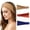 3PC|Multicolor-E, variant on Workout Headbands For Women Athletic Non Slip Solid Color Stretchy Sweatbands Running Yoga Fitness Sports Hair Bands (Free Size, Light Blue)