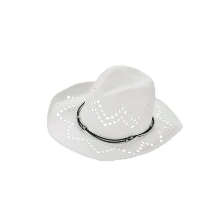 Women's Ball Chain and Bead Cowboy Hat