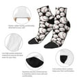 thumbnail image 3 of Goofa Cute Baseball Pattern Non Slip Socks with Grips for Elderly, Crew Socks Yoga Hospital Socks Cushioned Sole Gripper Socks for Men Women, 3 of 5