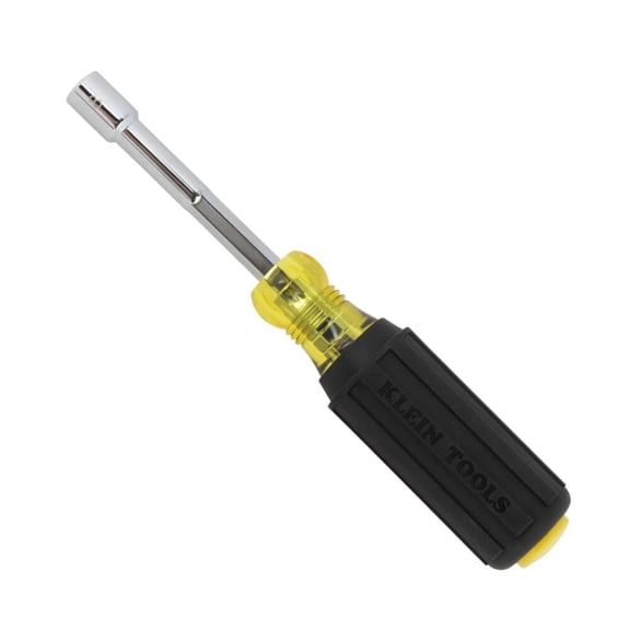 Klein Tools 8Mm Magnetic Metric Color Coded Nut Driver With Heavy Duty Hollow Shaft