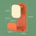 thumbnail image 1 of Stick On Wall Wash Basin Holder Wall-Mounted Adhesive Storage Hook for Bathroom Kitchen, 1 of 2
