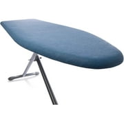 TIVIT Ironing Board Cover 18 x 49, Performance Grade Titanium Coated Pro Grip Pad & Covers - Superior Scorch & Stain Resistance, High Heat Reflection, 3 Padded Layers 3 Fastener Straps - Made In Italy