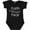 AB-Black, variant on Inktastic Faith Over Fear with Laurels Boys or Girls Baby Bodysuit