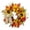 E, variant on Tkrady Fall Wreaths for Front Door, Sunflower Autumn Wreath, Pumpkins and Burlap Bows, for Christmas Farmhouse Indoor Outdoor Outside-18"