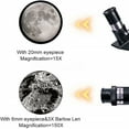 thumbnail image 4 of 150x70mm Astronomical Telescope for Beginners with Tripod, Refractor Telescope for Moon Viewing s & Adults(A), 4 of 6