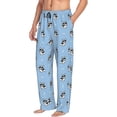 thumbnail image 6 of Rateoe French Bulldog Puppy Pattern Men’s Ultra-Soft Comfy Pajama Lounge Pants Sleepwear,Comfortable Lounge Wear,lightweight Pajamas, Casual Home Wear-Medium, 6 of 6