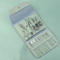 thumbnail image 1 of Manicure Pedicure Set with Nail Clippers Scissors, Durable Stainless Steel Travel Grooming Kit, 1 of 4