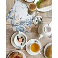 thumbnail image 4 of Blue Coastal Starfish Kitchen Dish Towels for Drying Dishes Set of 2, Beach Nautical Shell Eucalyptus Ocean Waffle Weave Microfiber Hand Tea Bathroom Towels Quick Dry & Absorbent Towel 15.7x23.6, 4 of 7