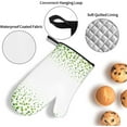 thumbnail image 4 of St Patrick''s Day Oven Mitts and Pot Holders 4 Pcs Sets for Kitchen, Cooking Gloves Heat Resistant Oven Mitt Gloves Non Slip Potholders BBQ Gloves for Baking, Grilling, BBQ, 4 of 6