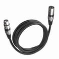 thumbnail image 5 of XLR Microphone Cable 3Pin Balanced Male to Female Audio Patch Cord for Mixer and Stage Use, 5 of 10