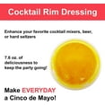 thumbnail image 3 of Cinco de Mayo Lemon Lime Rim Dip Cocktail Rim Dressing (3 x 7.6 oz. Containers), 3 of 6