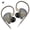 Gray No Mic, variant on KZ EDX Lite in Ear Monitors Headphones Super‑Linear Dynamic Driver Wired IEM Earphones 0.75mm 2‑Pin Detachable OFC Cable With Microphone For Audiophiles