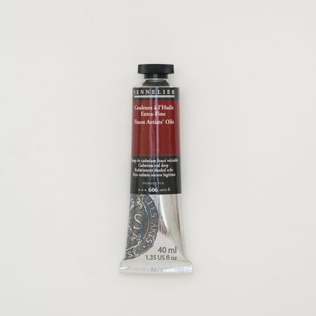 UPC: 3046450459804 | Sennelier Artists Oil Color 40ml Tube Cadmium Red Deep S6